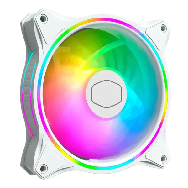 Ventilador Cooler Master MasterFan MF120 Halo White Edition ARGB