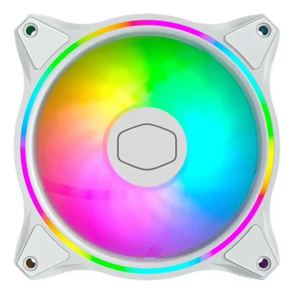Ventilador Cooler Master MasterFan MF120 Halo White Edition ARGB