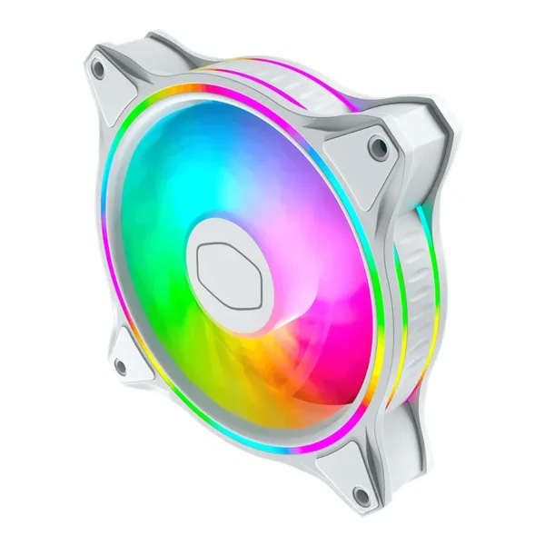 Ventilador Cooler Master MasterFan MF120 Halo White Edition ARGB