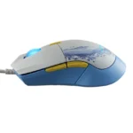 Mouse Cooler Master MM310 SF6 CHUN-LI, Gamer, USB, Blanco/Celeste