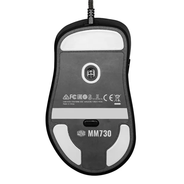 Mouse Cooler Master MM730, Gamer, USB, Negro