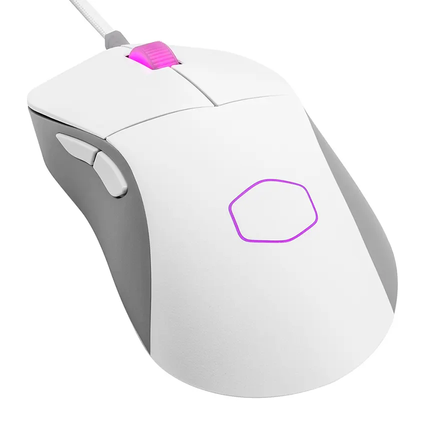 Mouse Cooler Master MM730, Gamer, USB, Blanco
