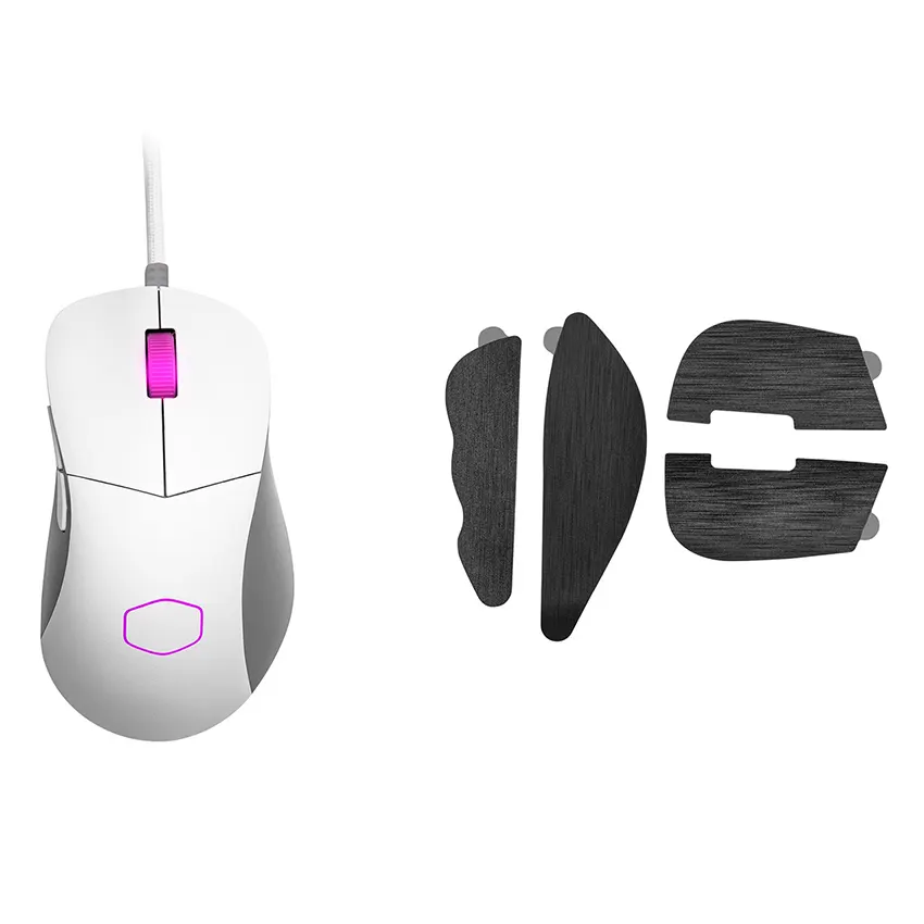 Mouse Cooler Master MM730, Gamer, USB, Blanco