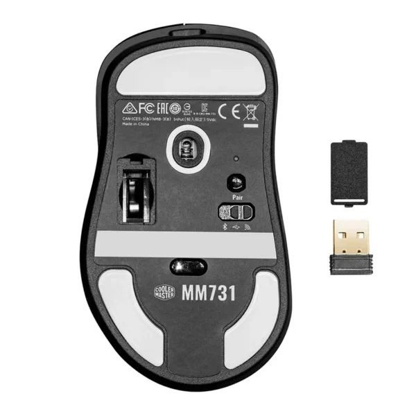 Mouse Inalámbrico Cooler Master MM731, Gamer, Bluetooth, Negro