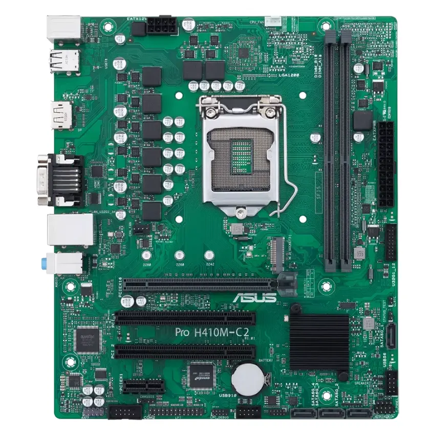 Motherboard ASUS PRO H410M-C2/CSM, Socket 1200