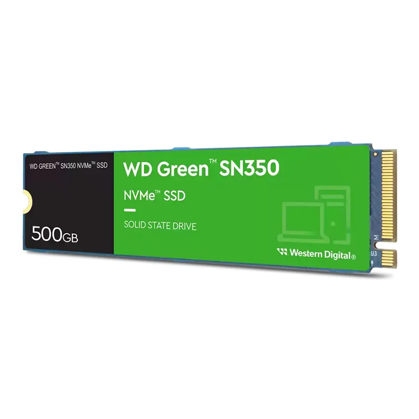 Disco SSD Western Digital Green SN350 NVMe 500GB, 3D NAND TLC, PCIe Gen3x4, M.2 2280 Disco SSD Western Digital Green SN350 NVMe 500GB, 3D NAND TLC, PCIe Gen3x4, M.2 2280