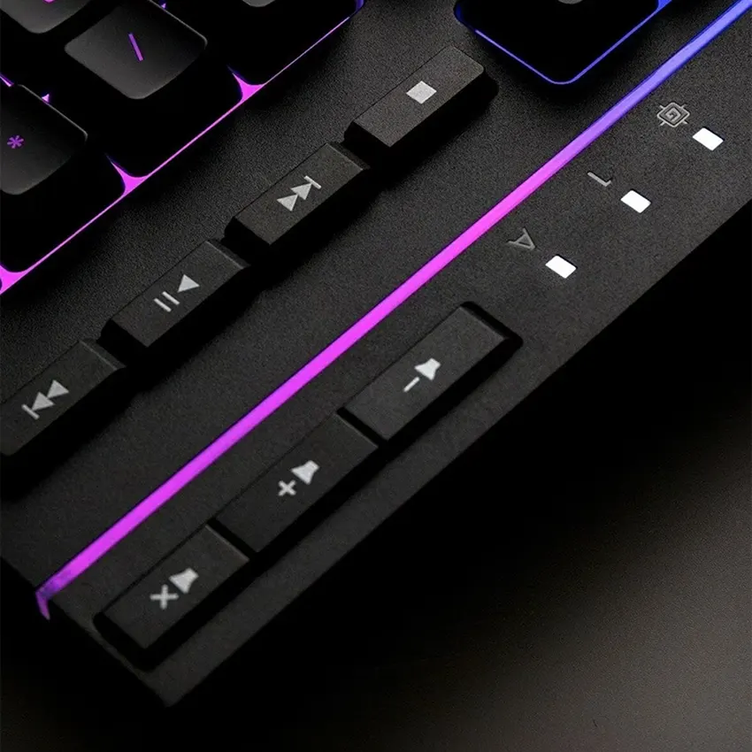 Teclado HyperX Alloy Core RGB, Iluminación LED, Gamer, Español