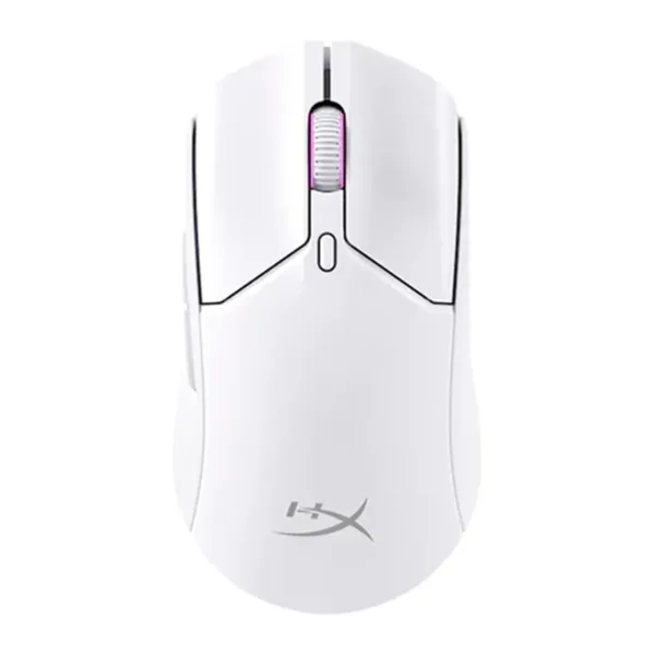 Mouse Inalámbrico HyperX Pulsefire Haste 2, Gamer, Blanco