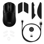 Mouse Inalámbrico HyperX Pulsefire Haste 2, Gamer, Negro