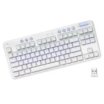 Teclado Inalámbrico Logitech G G715 TKL, LIGHTSYNC RGB, Mecánico, Gamer, Blanco