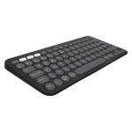 Teclado Inalámbrico Logitech Pebble Keys 2 K380s, Bluetooth, Negro Grafito, Español