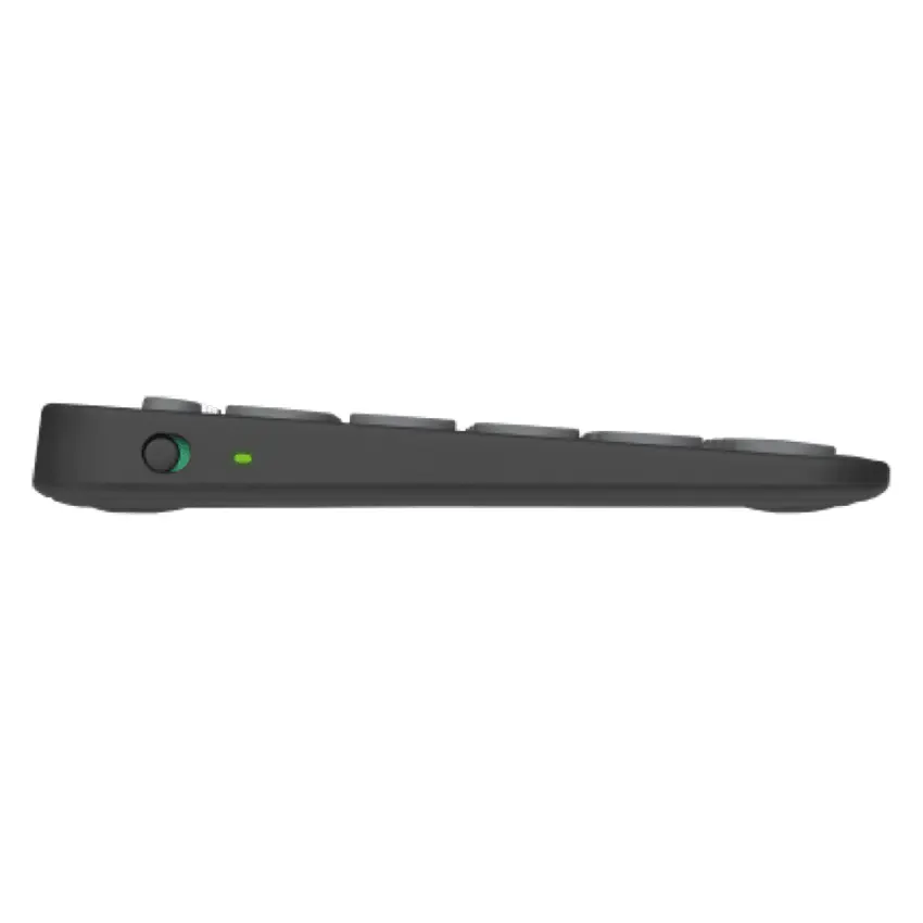 Teclado Inalámbrico Logitech Pebble Keys 2 K380s, Bluetooth, Negro Grafito, Español Teclado Inalámbrico Logitech Pebble Keys 2 K380s, Bluetooth, Negro Grafito, Español