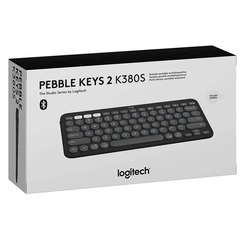 Teclado inalámbrico  Logitech K380S, Bluetooth-USB