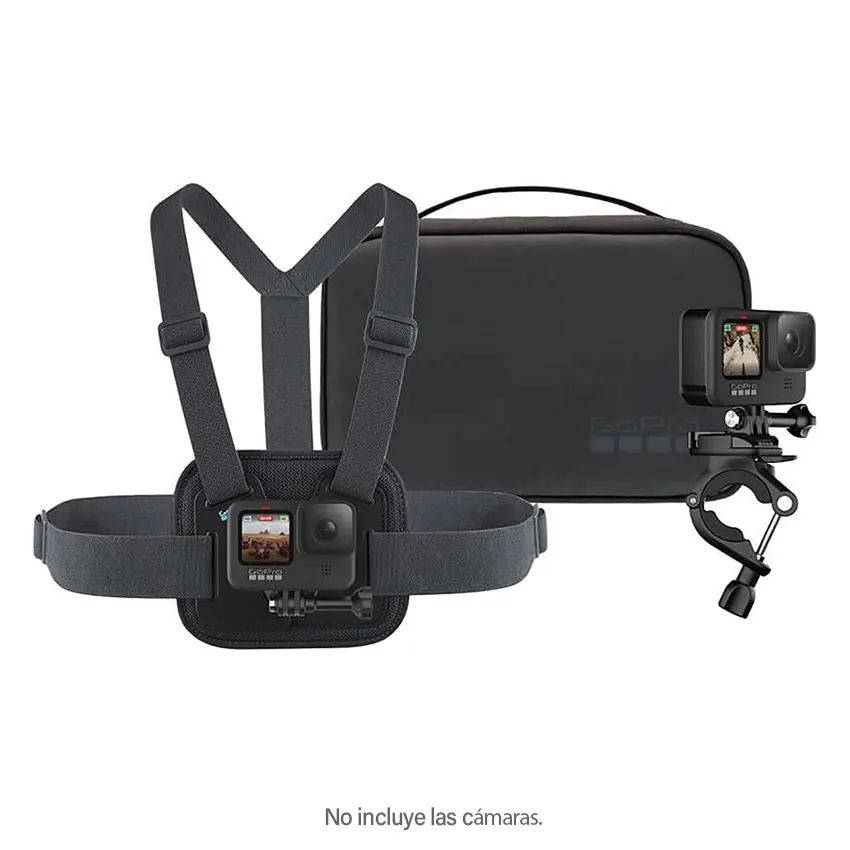 GoPro Sports Kit (Chesty + Handlebar / Seatpost / Pole Mount + Estuche) GoPro Sports Kit (Chesty + Handlebar / Seatpost / Pole Mount + Estuche)