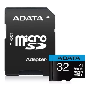 Tarjeta de Memoria ADATA Premier microSDHC 32GB, U1, V10, A1, Clase 10, Adaptador