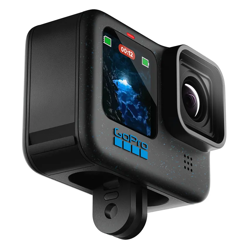 Cámara GoPro HERO12 Black, 27MP, Pantalla táctil, Wi-Fi, Bluetooth, Sumergible