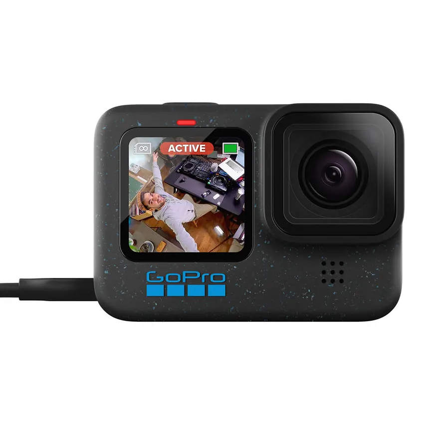Cámara GoPro HERO12 Black, 27MP, Pantalla táctil, Wi-Fi, Bluetooth, Sumergible