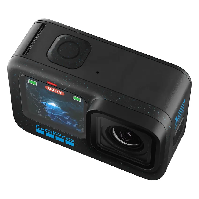 Cámara GoPro HERO12 Black, 27MP, Pantalla táctil, Wi-Fi, Bluetooth, Sumergible