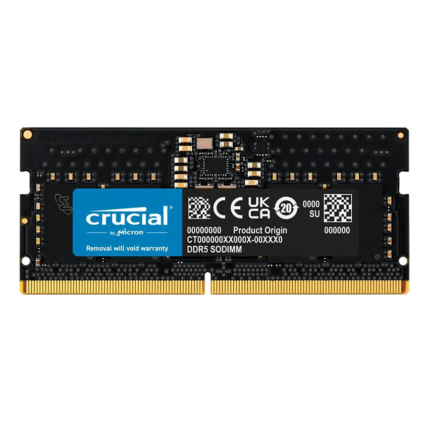 Memoria Crucial, DDR5, SODIMM, Notebook