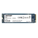 Disco SSD Patriot P300 NVMe 512GB, 3D NAND, PCIe Gen3 x4, M.2 2280