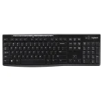 Teclado Inalámbrico Logitech K270, Negro, Español