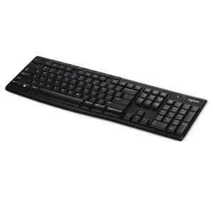 Teclado Inalámbrico Logitech K270, Negro, Español