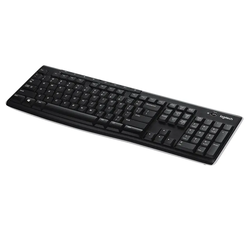 Teclado Inalámbrico Logitech K270, Negro, Español