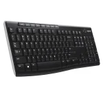 Teclado Inalámbrico Logitech K270, Negro, Español