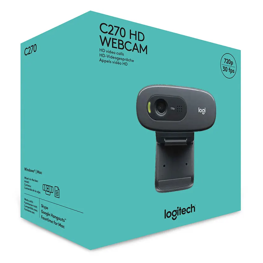 Cámara Web Logitech C270 HD Cámara Web Logitech C270 HD