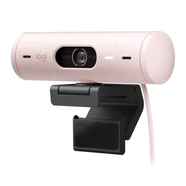 Cámara Web Logitech Brio 500 Rosa