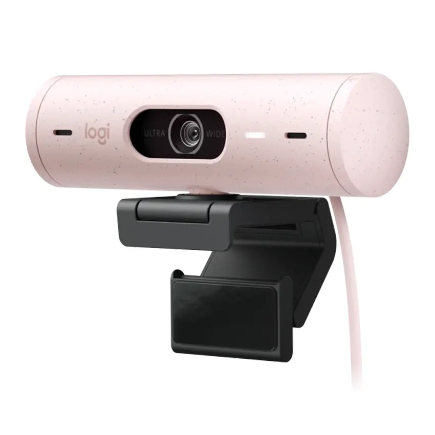 Cámara Web Logitech Brio 500 Rosa Cámara Web Logitech Brio 500 Rosa