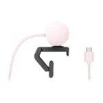 Cámara Web Logitech Brio 500 Rosa