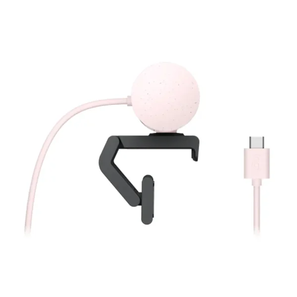 Cámara Web Logitech Brio 500 Rosa