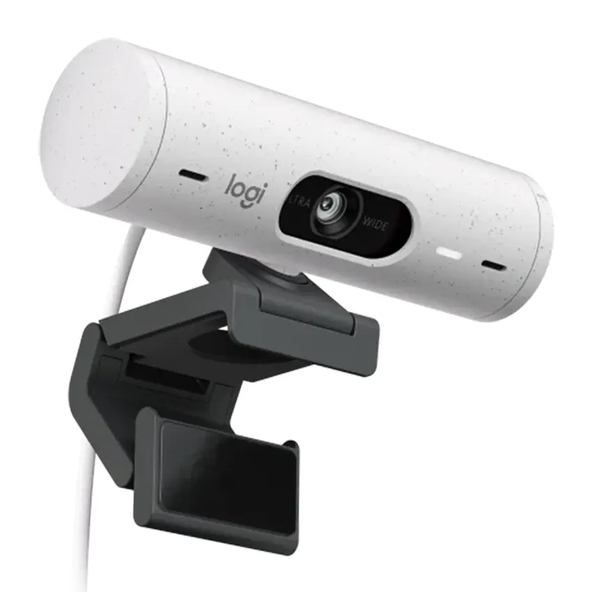 Cámara Web Logitech Brio 500 Blanca Cámara Web Logitech Brio 500 Blanca