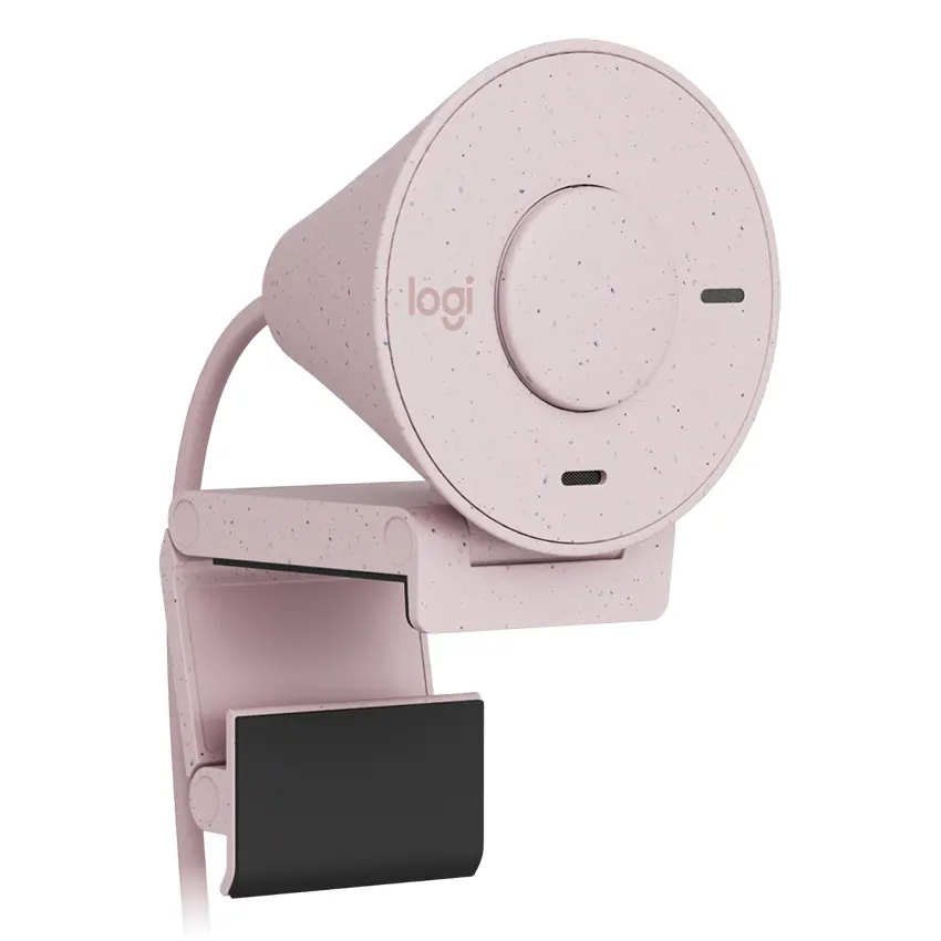 Cámara Web Logitech Brio 300 Rosa