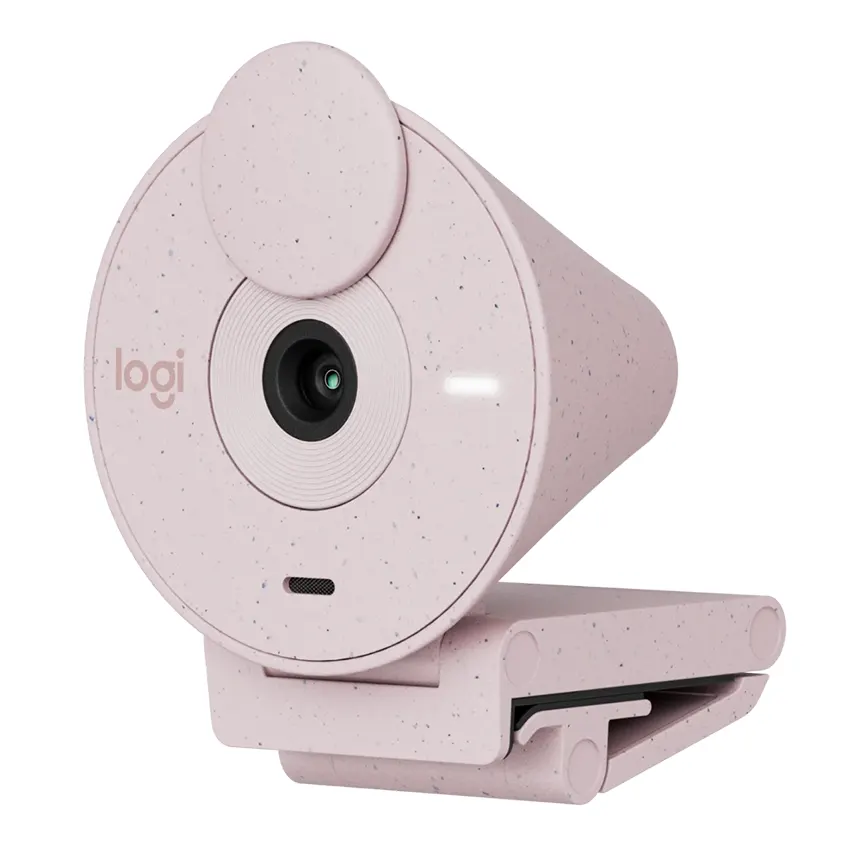 Cámara Web Logitech Brio 300 Rosa
