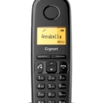 Teléfono inalámbrico Gigaset A270 Duo Negro