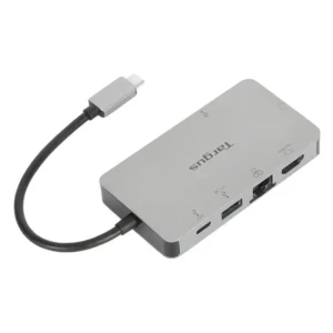 Hub Targus DOCK419USZ, USB-C, 2 Puertos USB 3.2 Gen 1, RJ-45, HDMI 4K, VGA, 100W Power Delivery, Docking Station