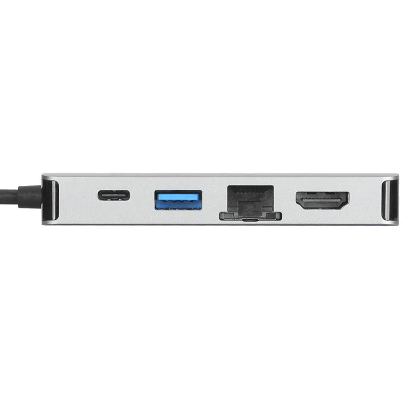 Hub Targus DOCK419USZ, USB-C, 2 Puertos USB 3.2 Gen 1, RJ-45, HDMI 4K, VGA, 100W Power Delivery, Docking Station