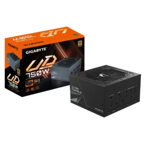 Fuente de alimentación modular Gigabyte UD750GM PG5 750W 80 PLUS Gold, Preparada para PCIe 5.0