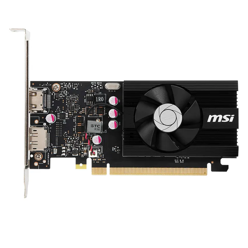 Placa de Video MSI GeForce GT 1030 4GD4 LP OC 4GB DDR4 Placa de Video MSI GeForce GT 1030 4GD4 LP OC 4GB DDR4