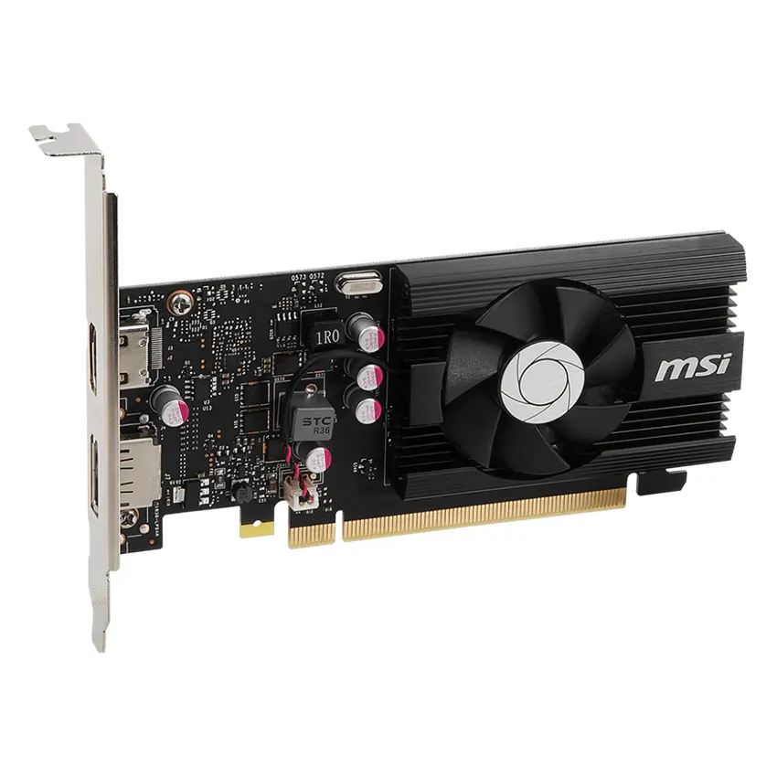 Placa de Video MSI GeForce GT 1030 4GD4 LP OC 4GB DDR4 Placa de Video MSI GeForce GT 1030 4GD4 LP OC 4GB DDR4