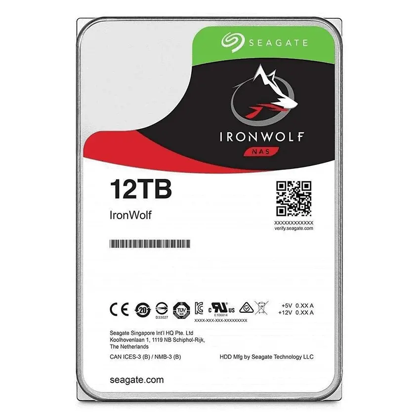 Disco Interno NAS Seagate IronWolf 12TB SATA3 7200rpm 256MB Cache 3.5" (CMR) Disco Interno NAS Seagate IronWolf 12TB SATA3 7200rpm 256MB Cache 3.5" (CMR)