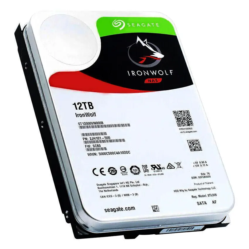 Disco Interno NAS Seagate IronWolf 12TB SATA3 7200rpm 256MB Cache 3.5" (CMR) Disco Interno NAS Seagate IronWolf 12TB SATA3 7200rpm 256MB Cache 3.5" (CMR)