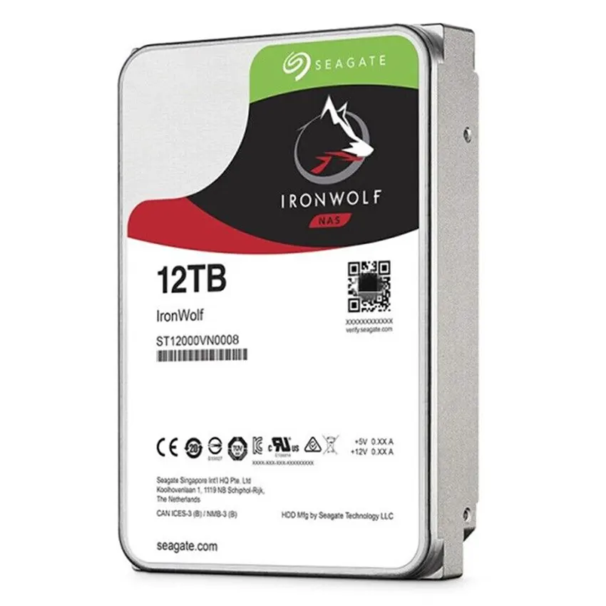 Disco Interno NAS Seagate IronWolf 12TB SATA3 7200rpm 256MB Cache 3.5" (CMR) Disco Interno NAS Seagate IronWolf 12TB SATA3 7200rpm 256MB Cache 3.5" (CMR)