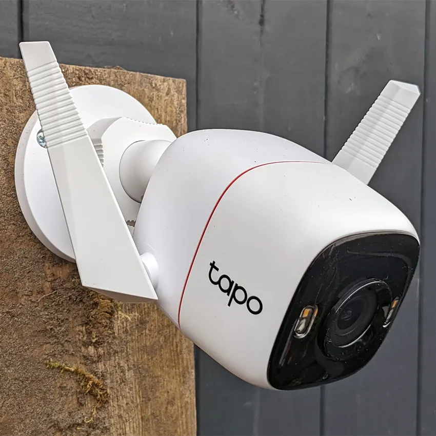 Camara de Seguridad Wi-Fi TP-Link Tapo C320WS, QHD 2K, 4 MP, Visión nocturna, Exterior