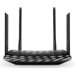 Router Wi-Fi TP-Link Archer C6, AC1200, Doble banda, Negro