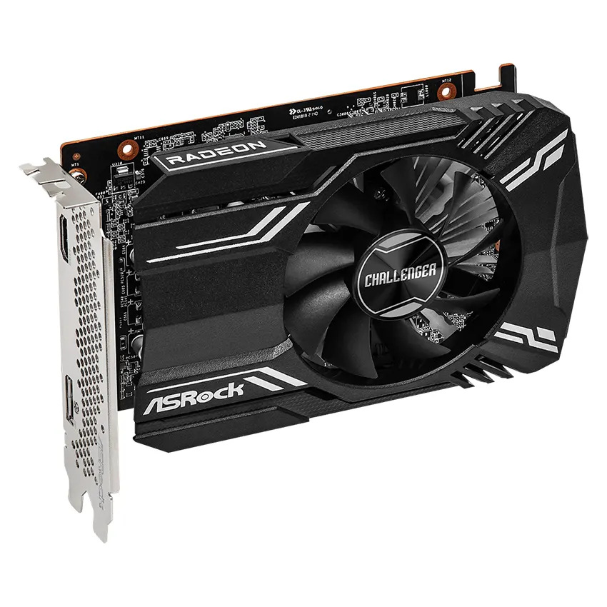 Placa de Video ASRock Radeon RX 6400 Challenger ITX 4GB GDDR6