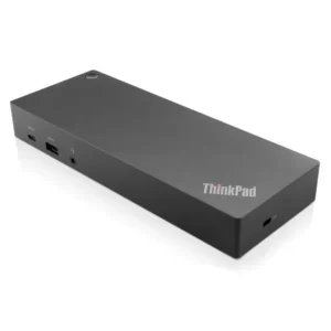 Hub Station Lenovo ThinkPad USB-C con Adaptador USB-A, USB-C 3.2 Gen 2, 3 USB-A 3.2 Gen 2, 2 USB-A 2.0, RJ-45, 2 DisplayPort, 2 HDMI, 90W Power Delivery, Docking Station