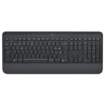 Teclado Inalámbrico Logitech Signature K650, Multidispositivo, Bluetooth, Grafito, Español
